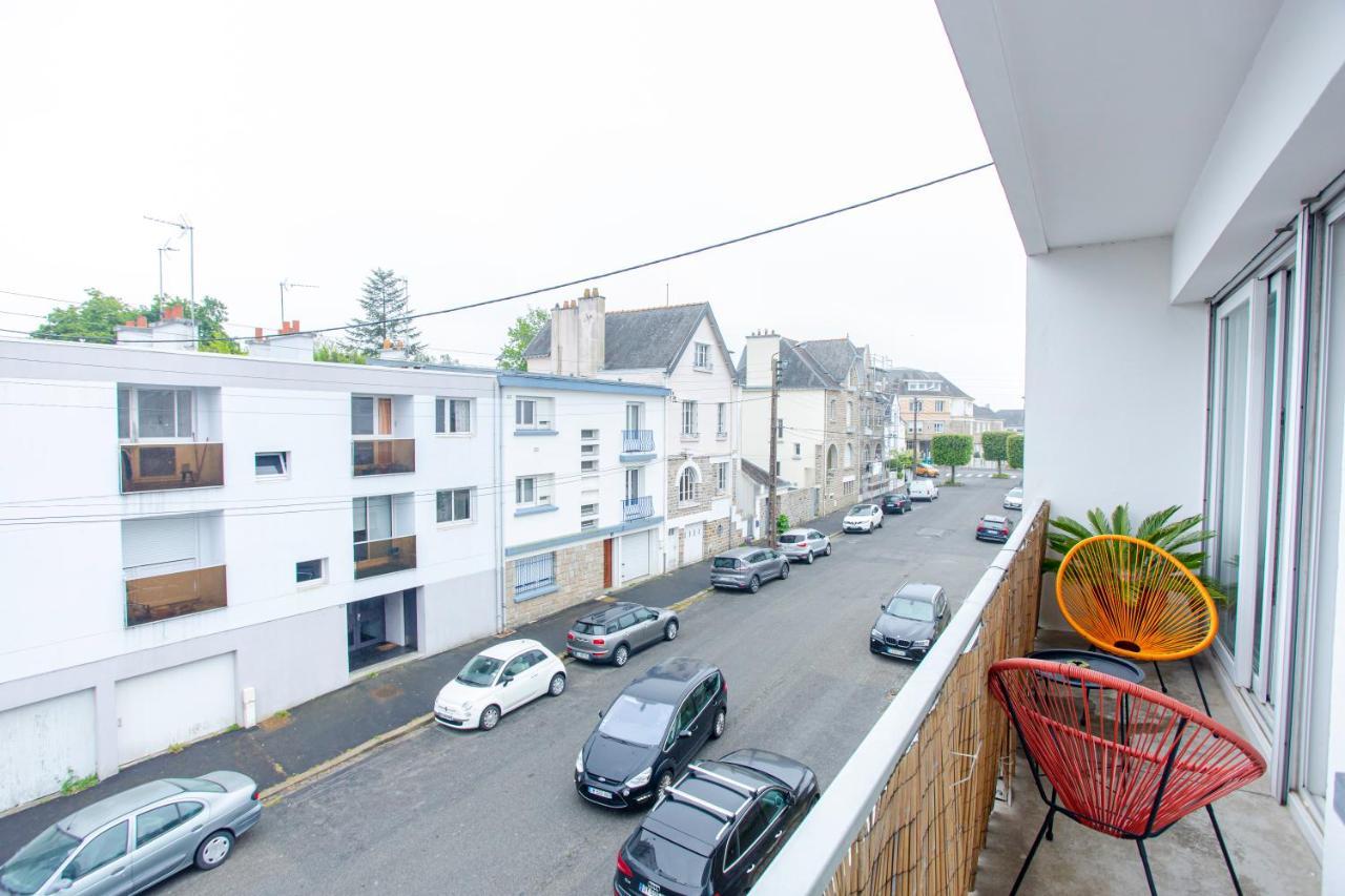 شقة Lorient - Le Grand Large - Grand Balcon Plein Sud - Lit Queen Size المظهر الخارجي الصورة